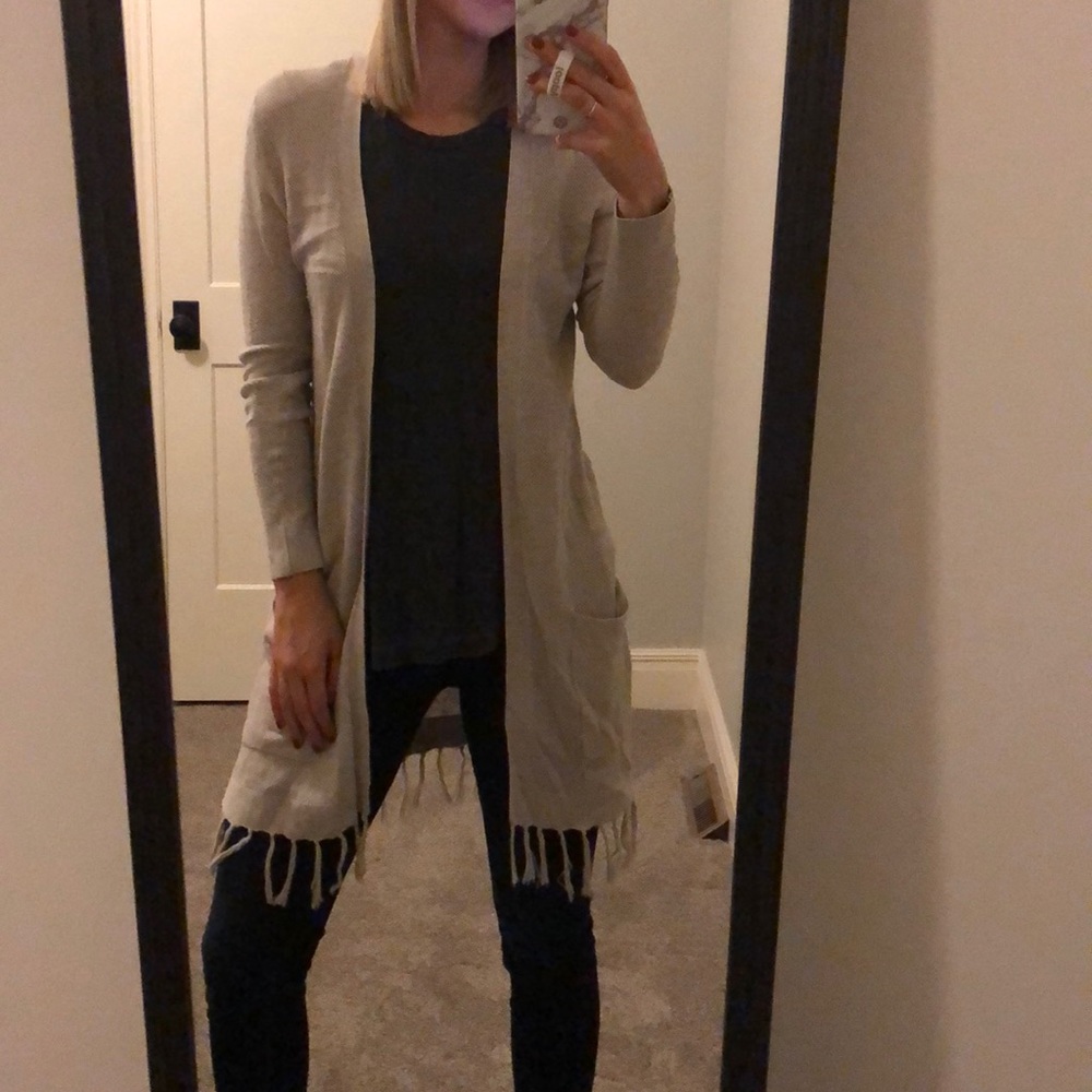 Old Navy Tassel Detail Cardigan
